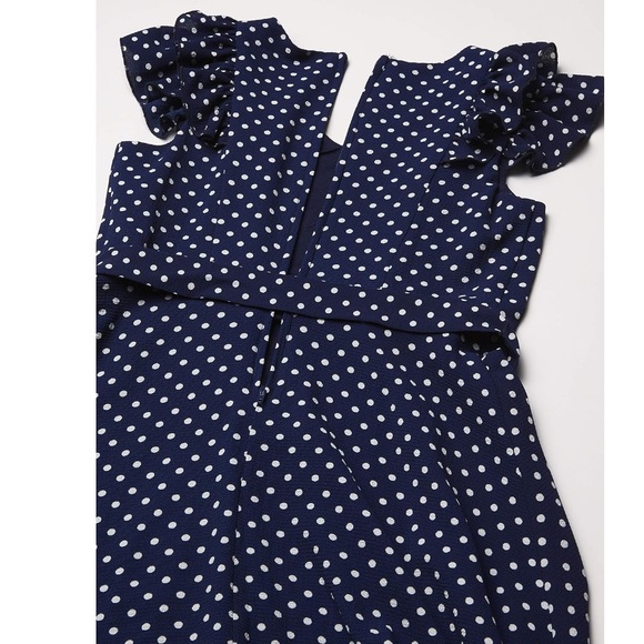Speechless Kids’ Polka Dot Belted Maxi Dress - Picture 10 of 16